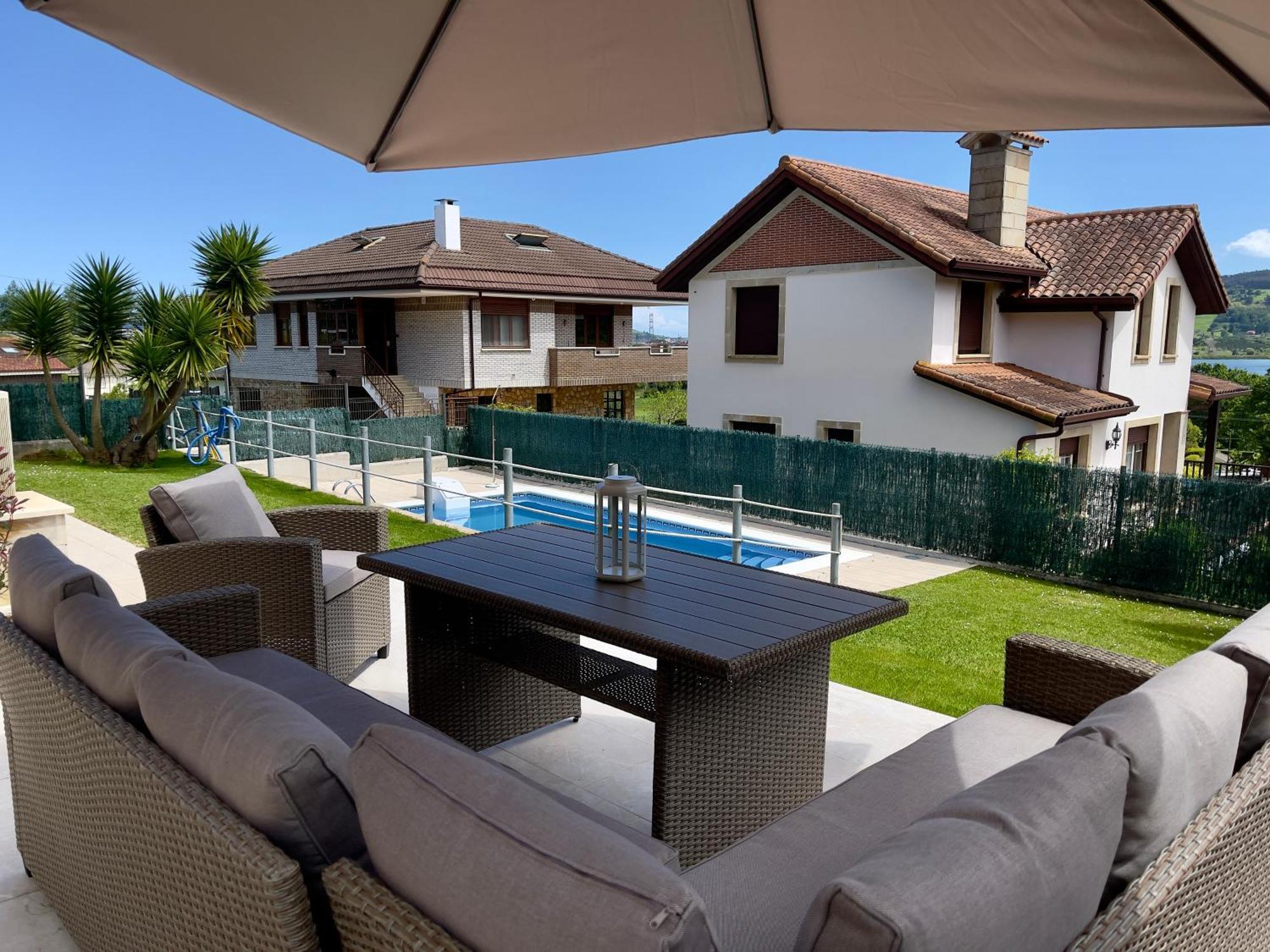 Villa Los Olivos Barcena de Cicero Exterior photo