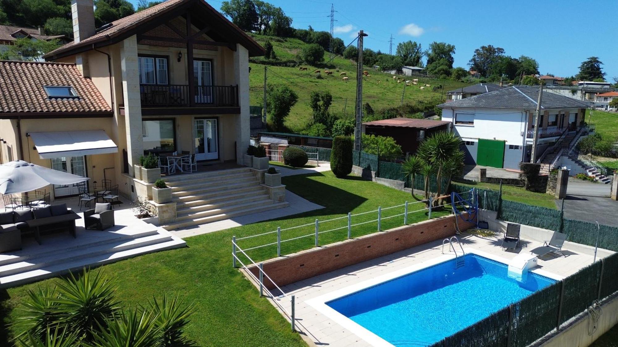 Villa Los Olivos Barcena de Cicero Exterior photo